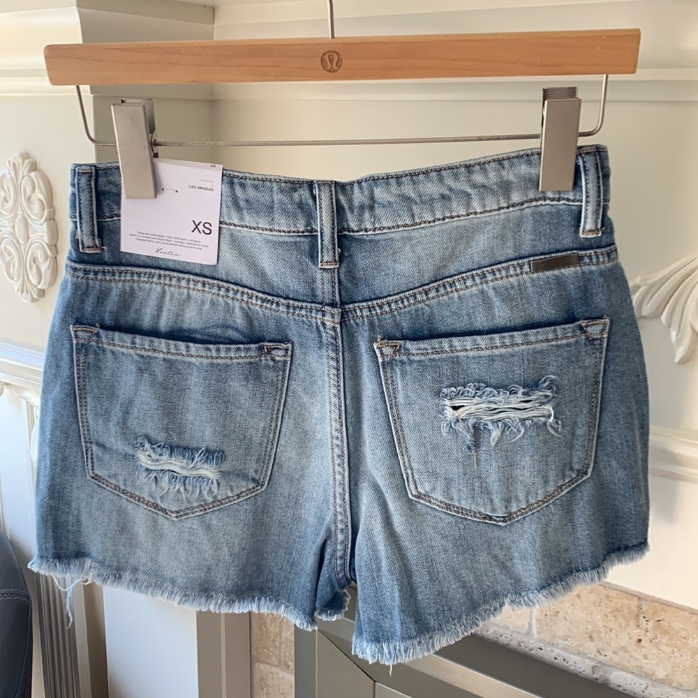 KanCan Brand New Jean Shorts Distressed XS Extra Small - Picture 2 of 9